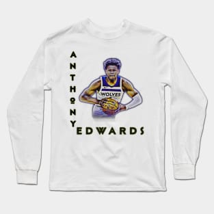 Anthony edwards Long Sleeve T-Shirt